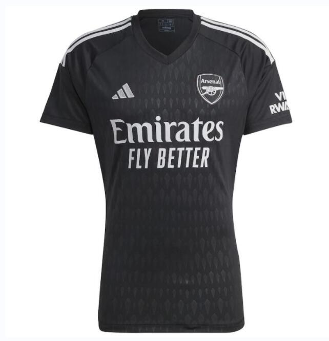 Arsenal Goalkeeper Kit Soccer Jersey 2023/24 Black